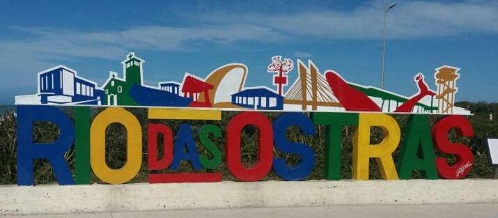Linda Casa Rio Das Ostras, Ar Condicionado, Wifi, Churrasqueira E Garagem Exteriör bild